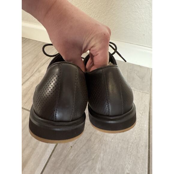 NO BULL DRESS SHOES MENS 11.5 WOMENS 13 BROWN LEATHER $199 - Picture 7 of 9